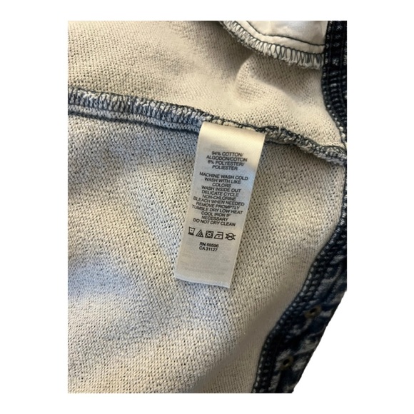 Vintage DKNY Oversized Acid Wash Jean Jacket XL - Picture 7 of 12